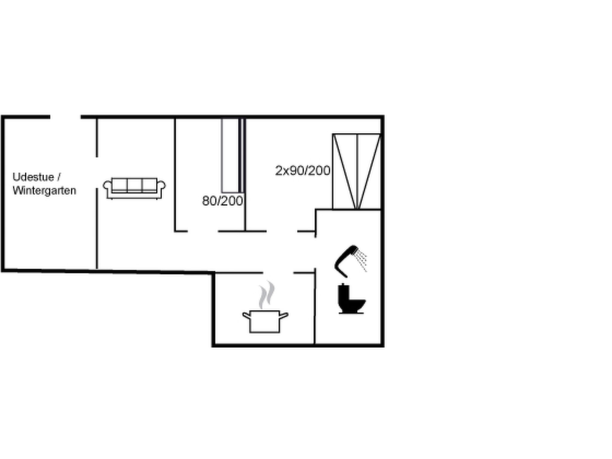 "Throtti" - 50m from the sea - Inside