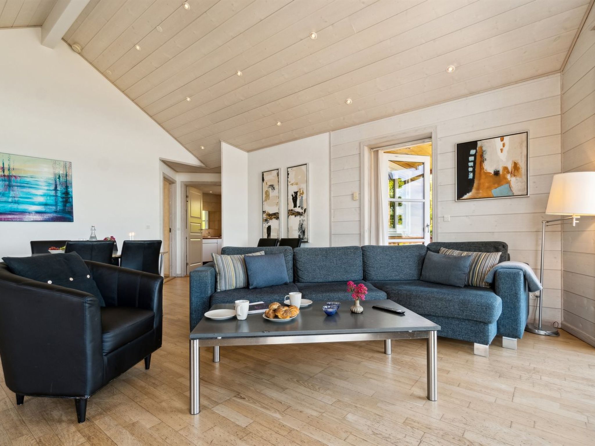 Vakantiehuis met open haard en zeezicht in Allinge · 110 m² - foto 9