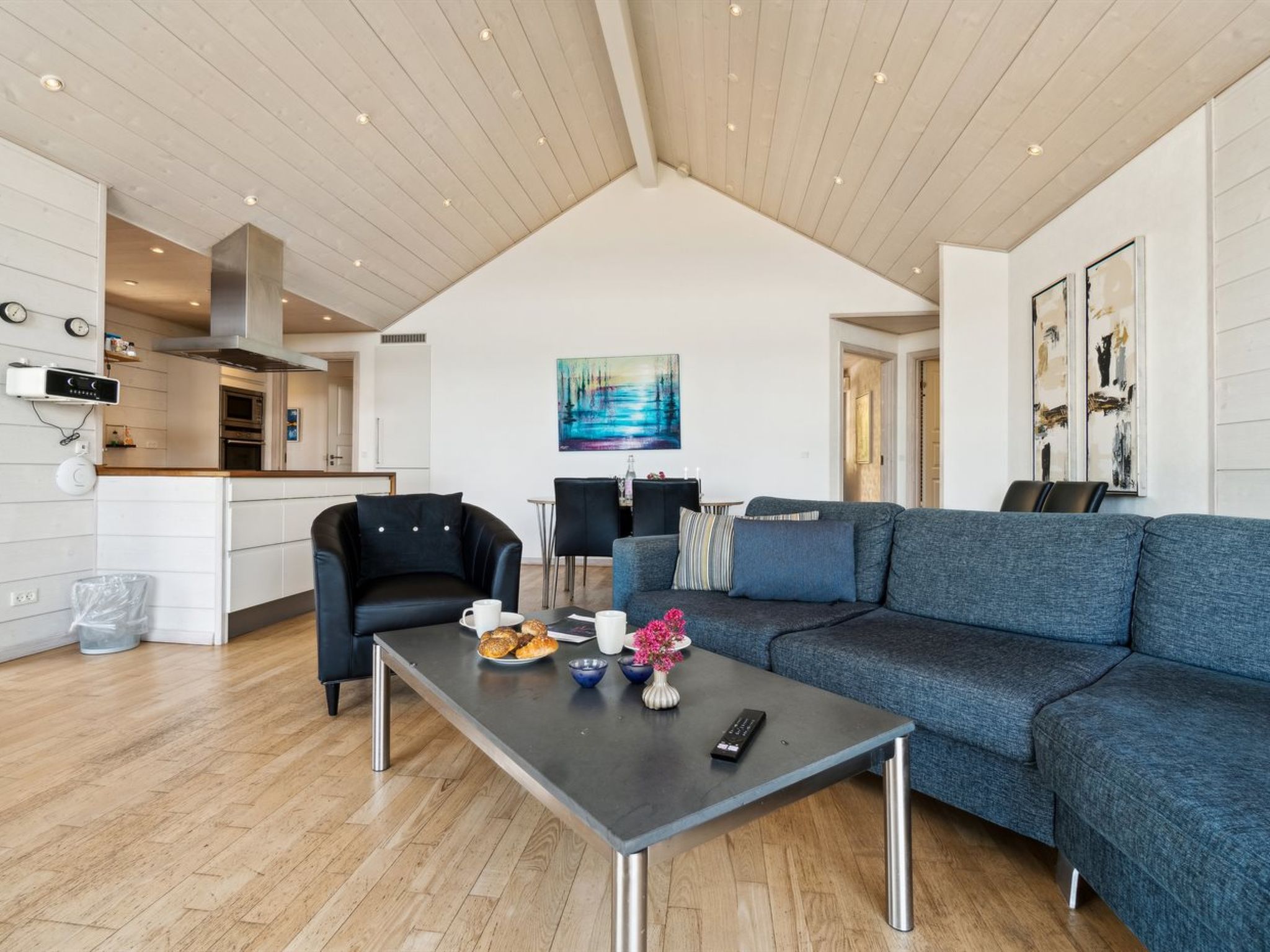 Vakantiehuis met open haard en zeezicht in Allinge · 110 m² - foto 10