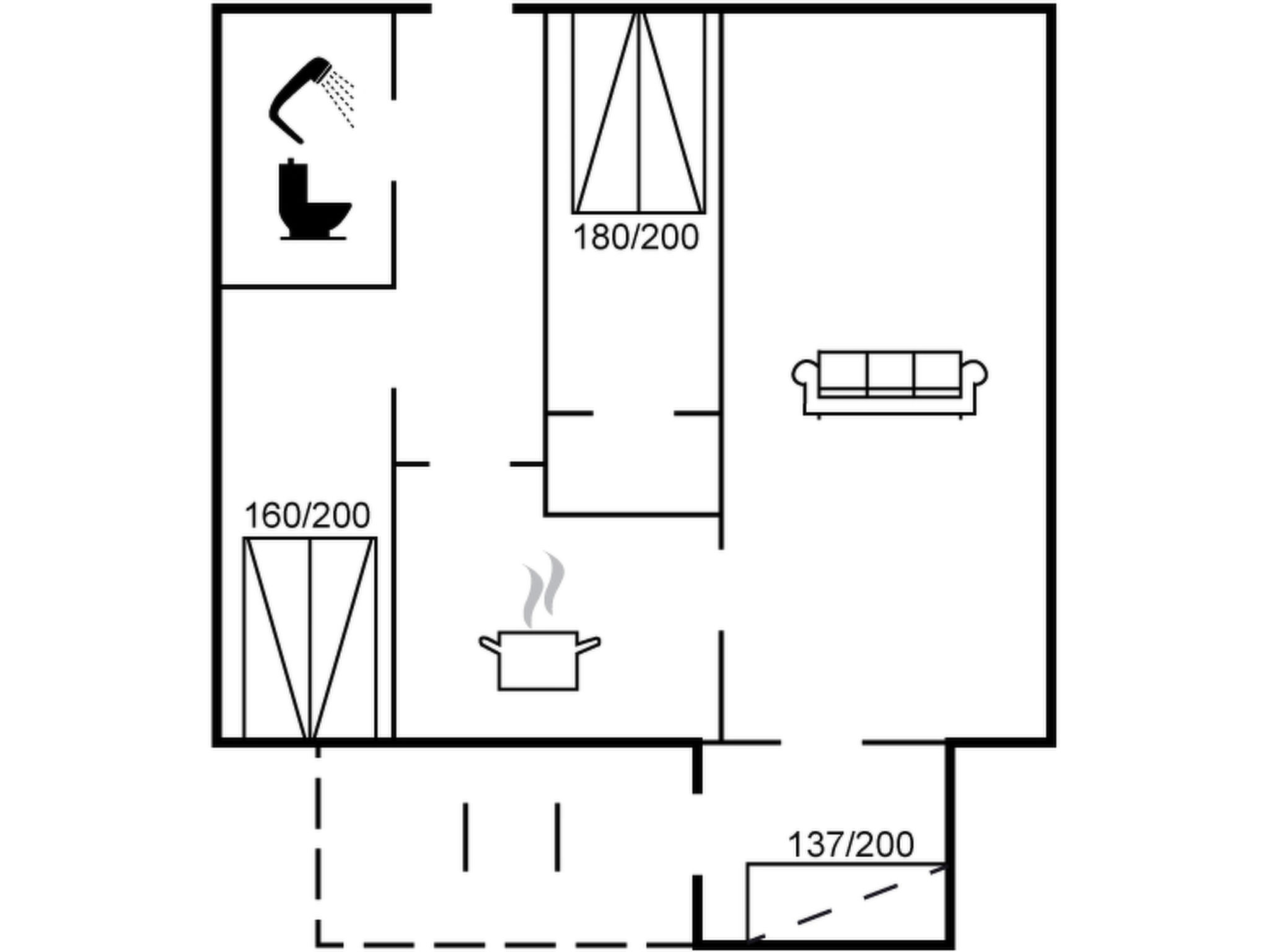 "Keld" - 350m from the sea - Inside