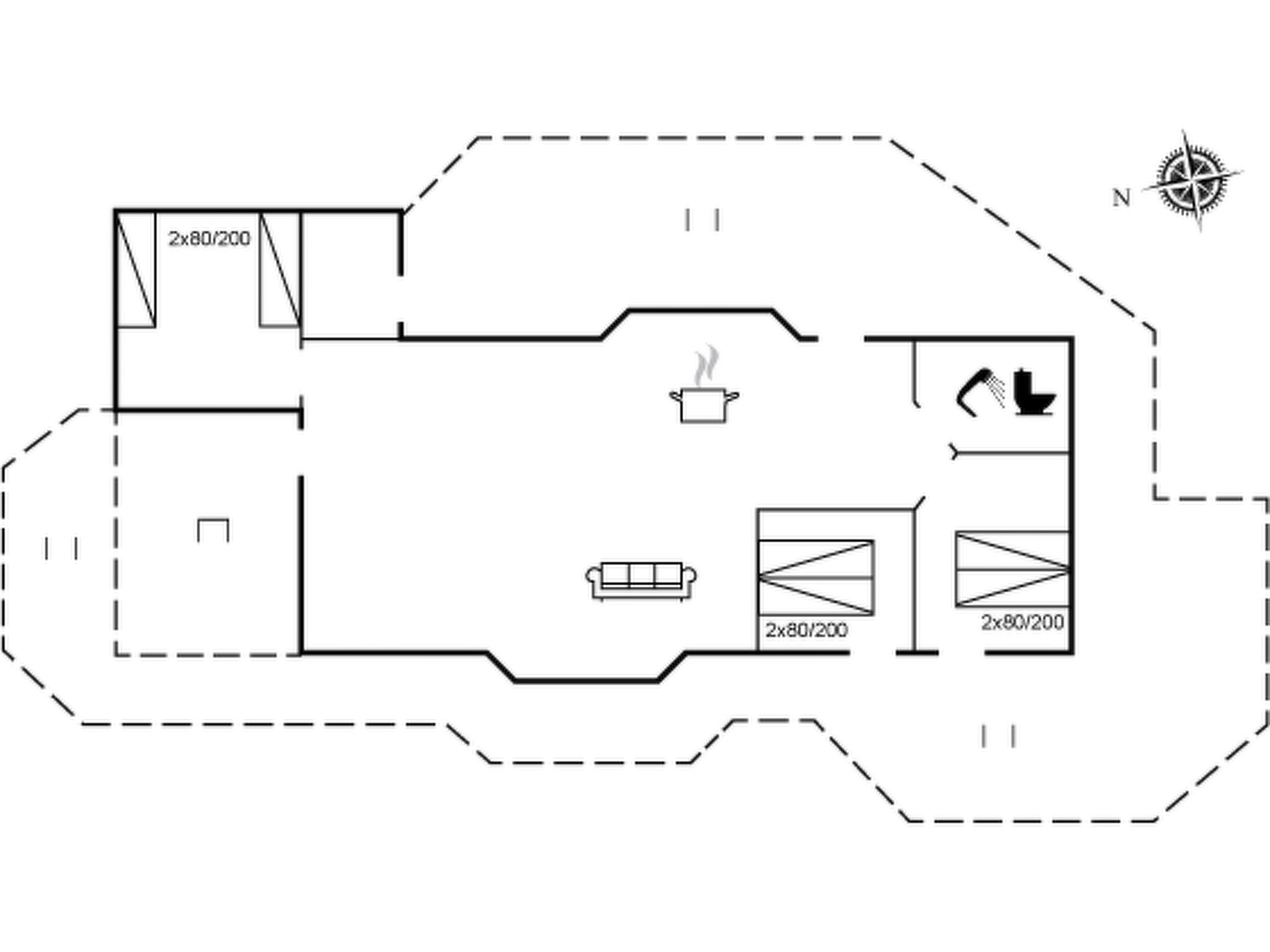 "Paaske" - 350m from the sea - Binnen