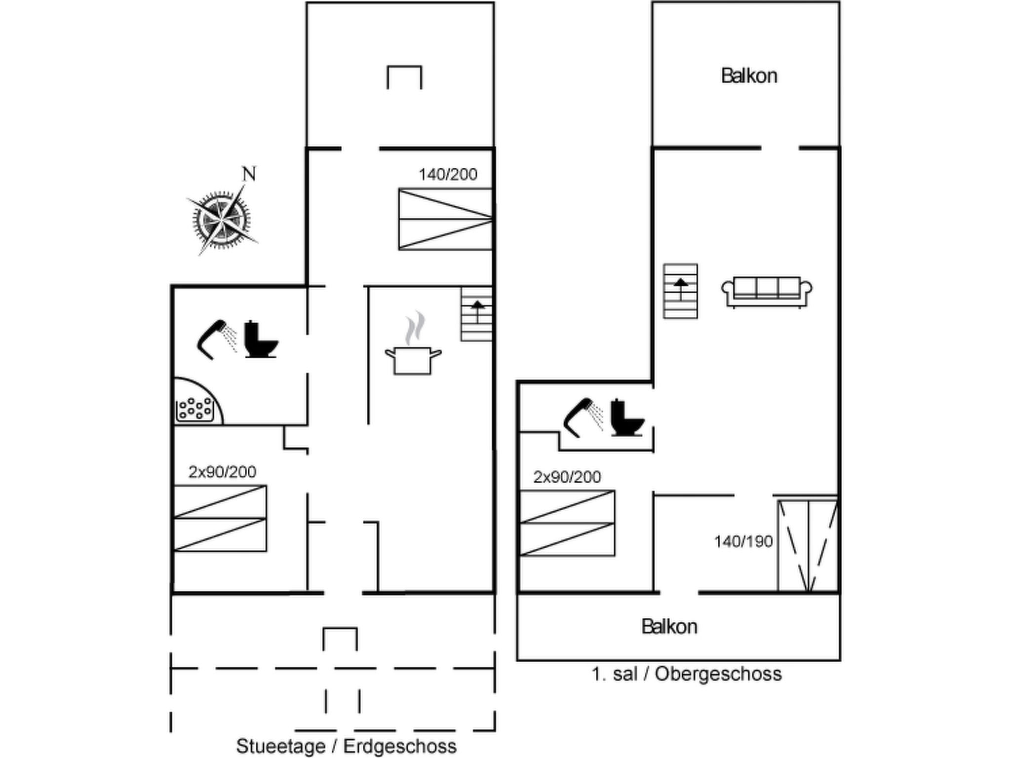 "Halldora" - 10m from the sea - Inside