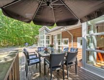 Vakantiehuis met open haard en sauna in Hasle, vlakbij zee · 8 pers. - thumbnail 3