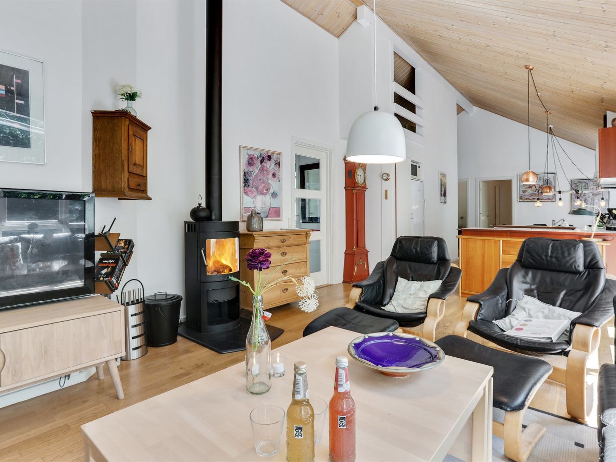 Vakantiehuis met open haard en sauna in Hasle, vlakbij zee · 8 pers. - foto 6
