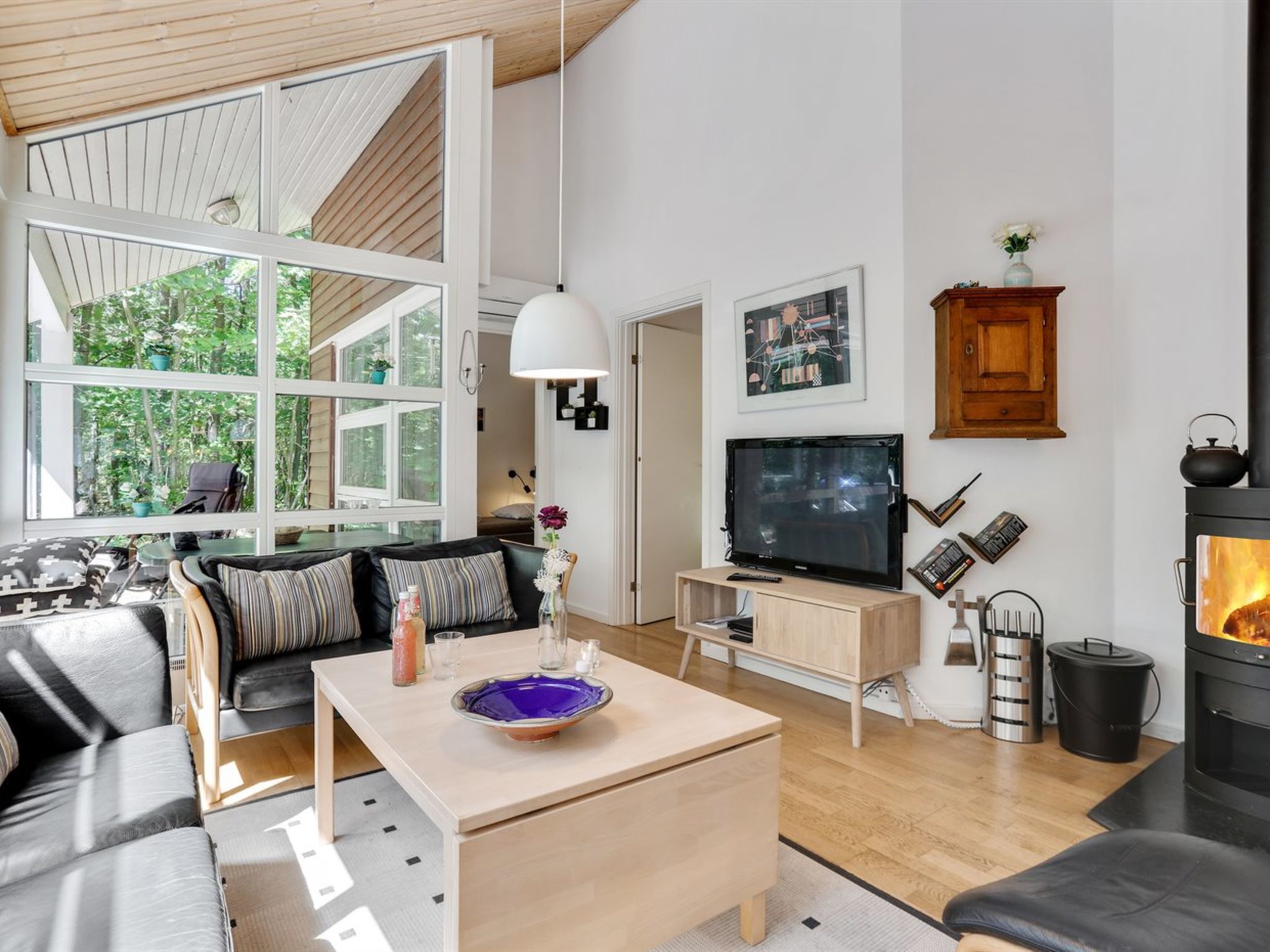 Vakantiehuis met open haard en sauna in Hasle, vlakbij zee · 8 pers. - foto 7