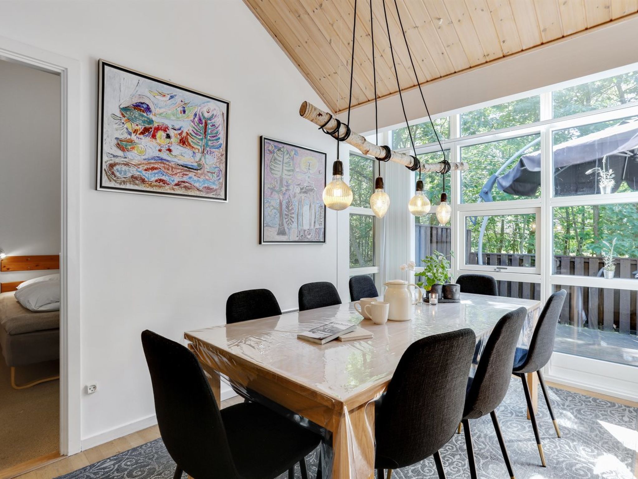 Vakantiehuis met open haard en sauna in Hasle, vlakbij zee · 8 pers. - foto 10