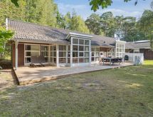 Vakantiehuis met open haard en sauna in Hasle, vlakbij zee - thumbnail 1
