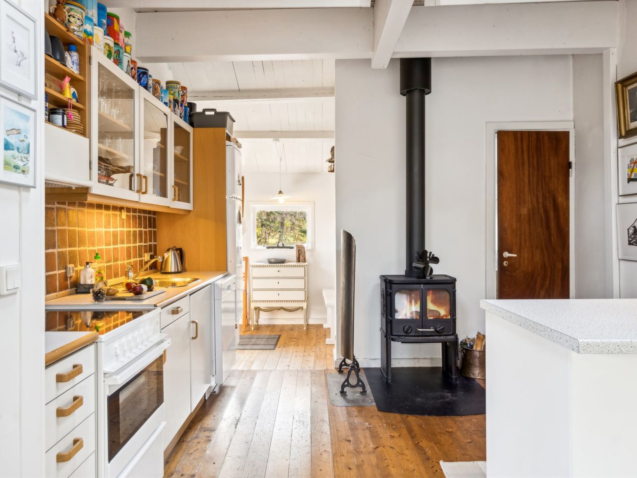 "Borghild" - 1km from the sea-Dedans