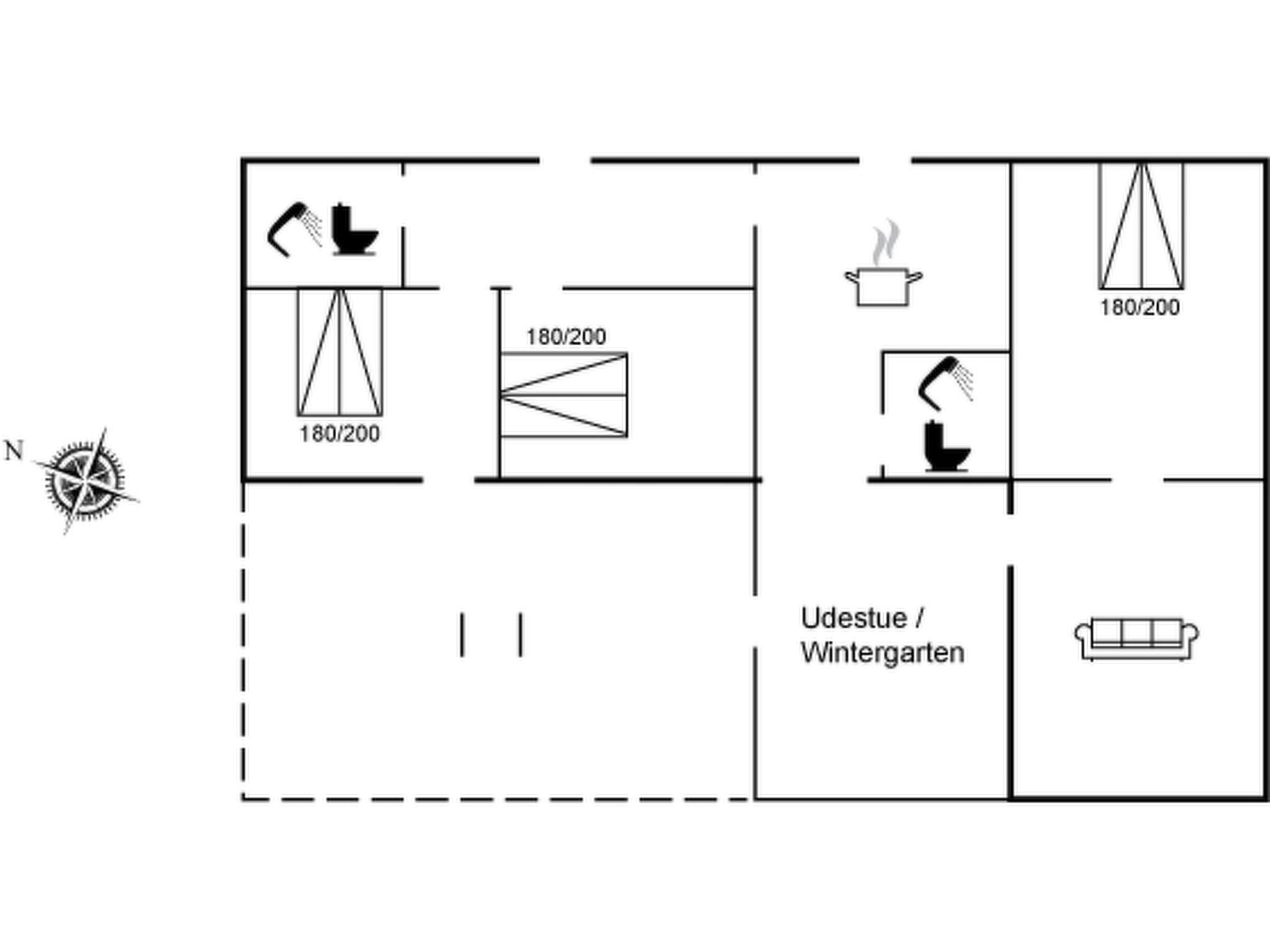 "Arlina" - 750m from the sea - Binnen