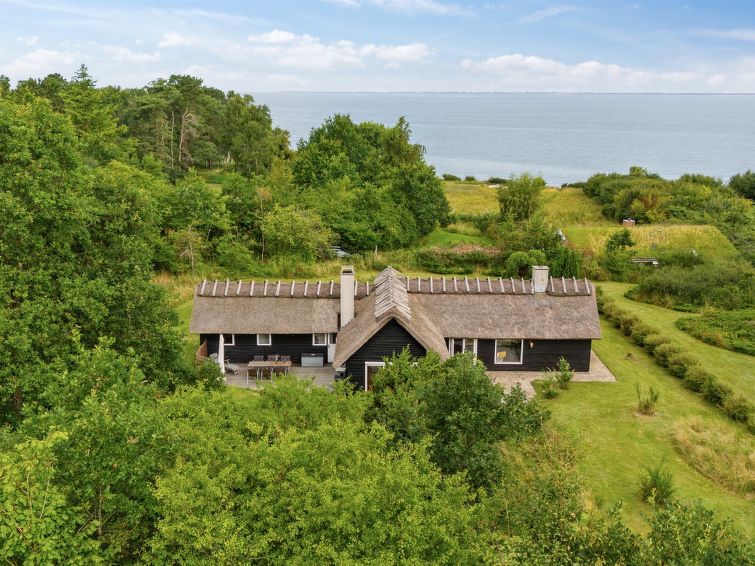 Gezellig vakantiehuis met open haard vlakbij de zee in Fårevejle in Fårevejle