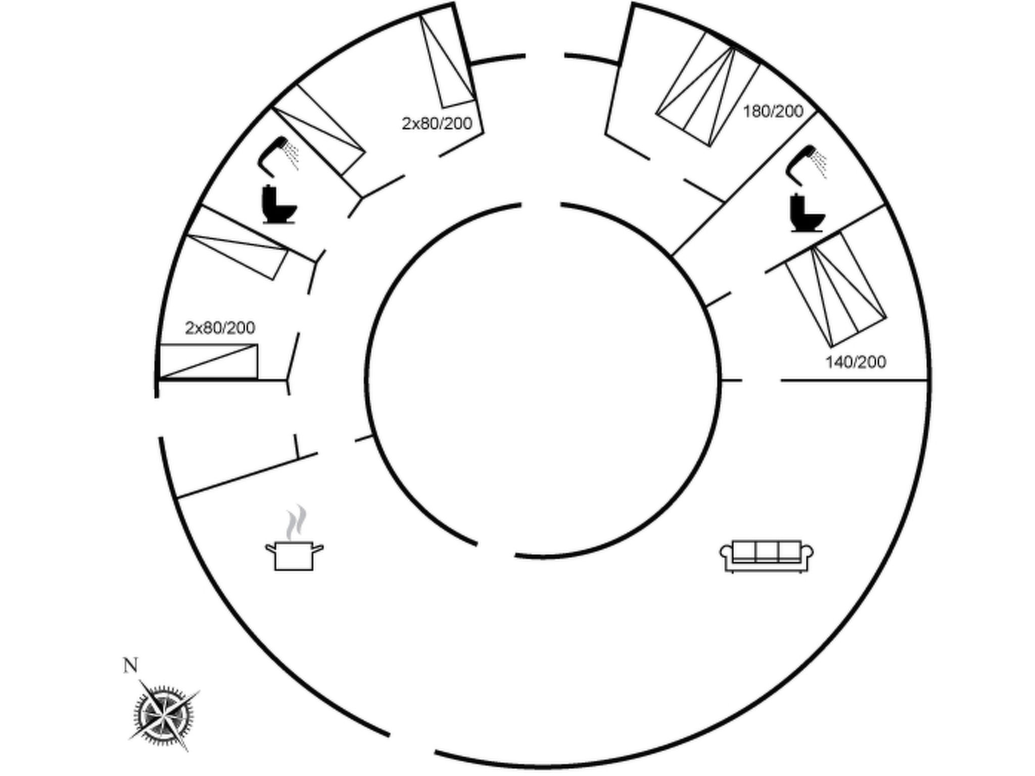 Maison "Vemund" - 100m to the fjord – Plan, photo 31 sur 31