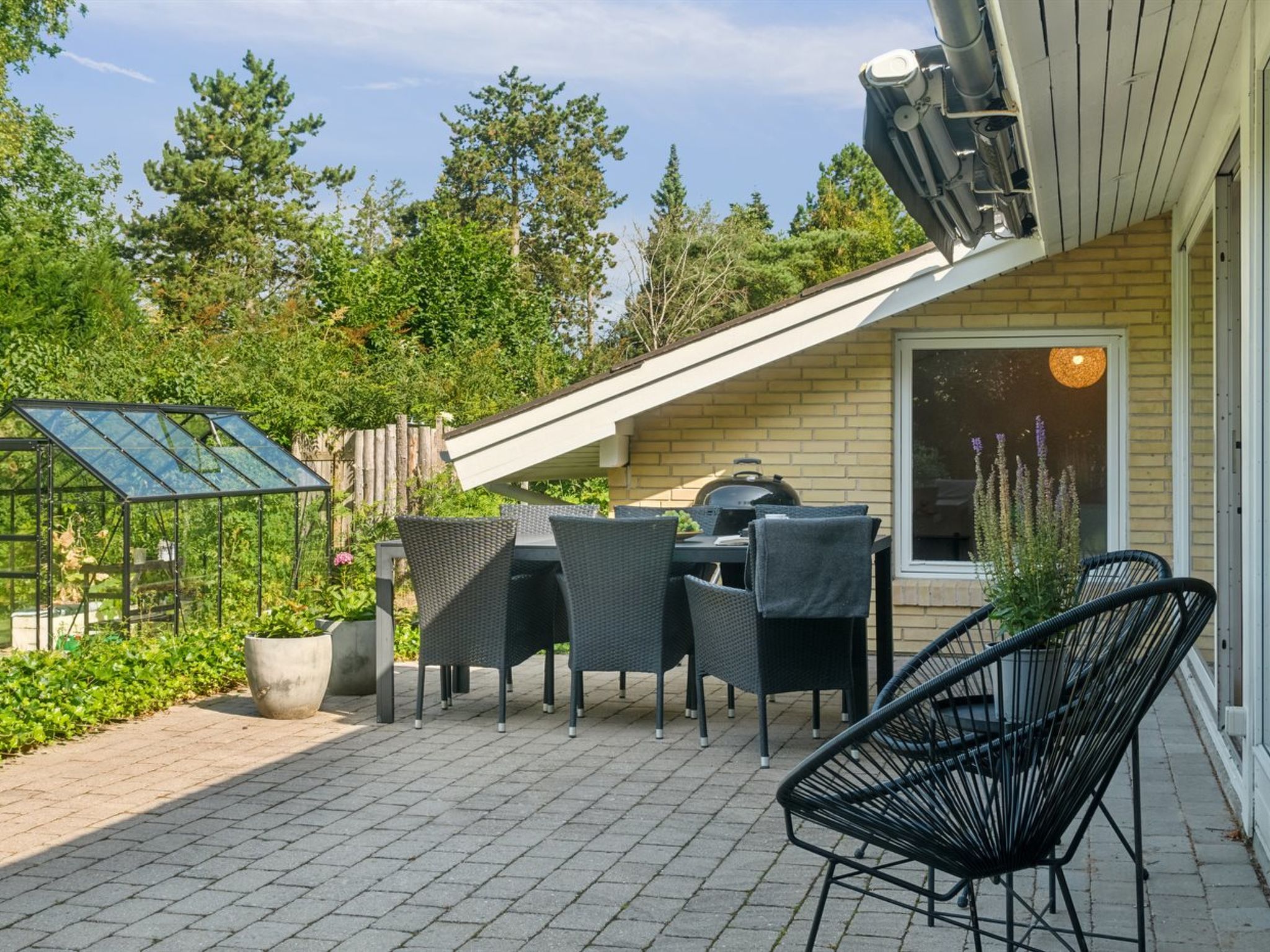 "Hjalmine" - 1.5km from the sea - Buiten