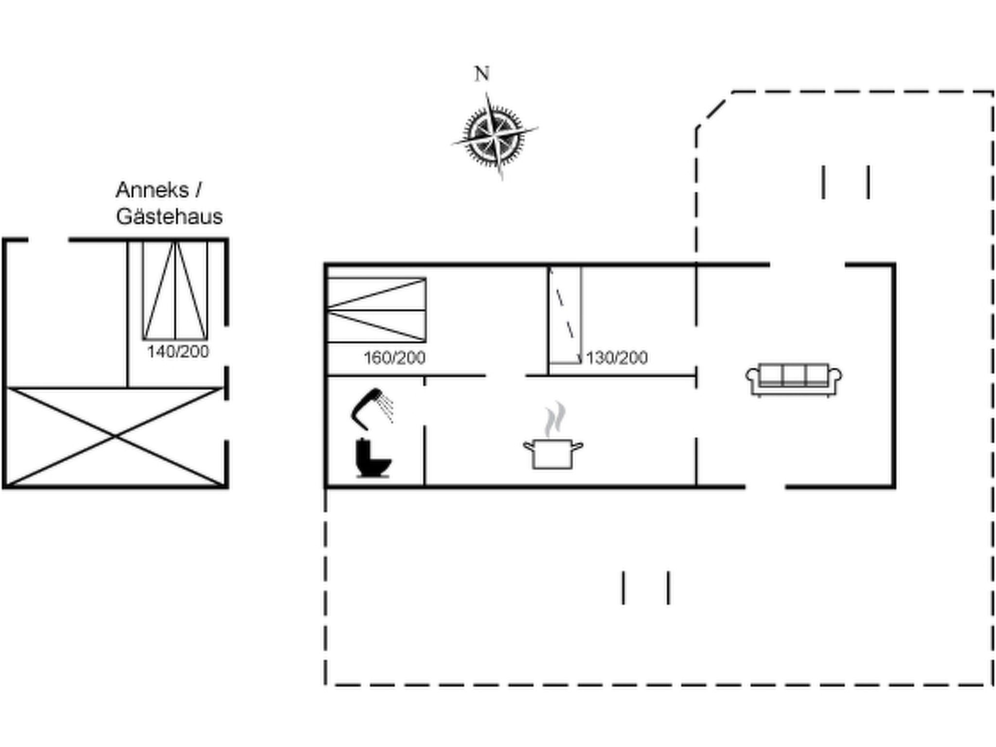 "Gun" - 300m to the fjord