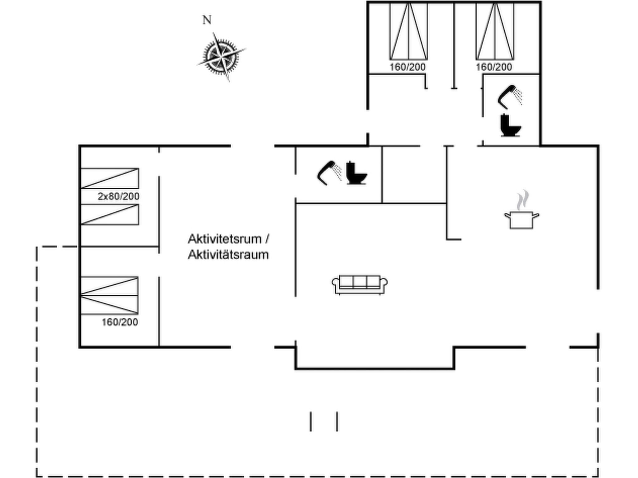 "Antonina" - 775m from the sea-Binnen