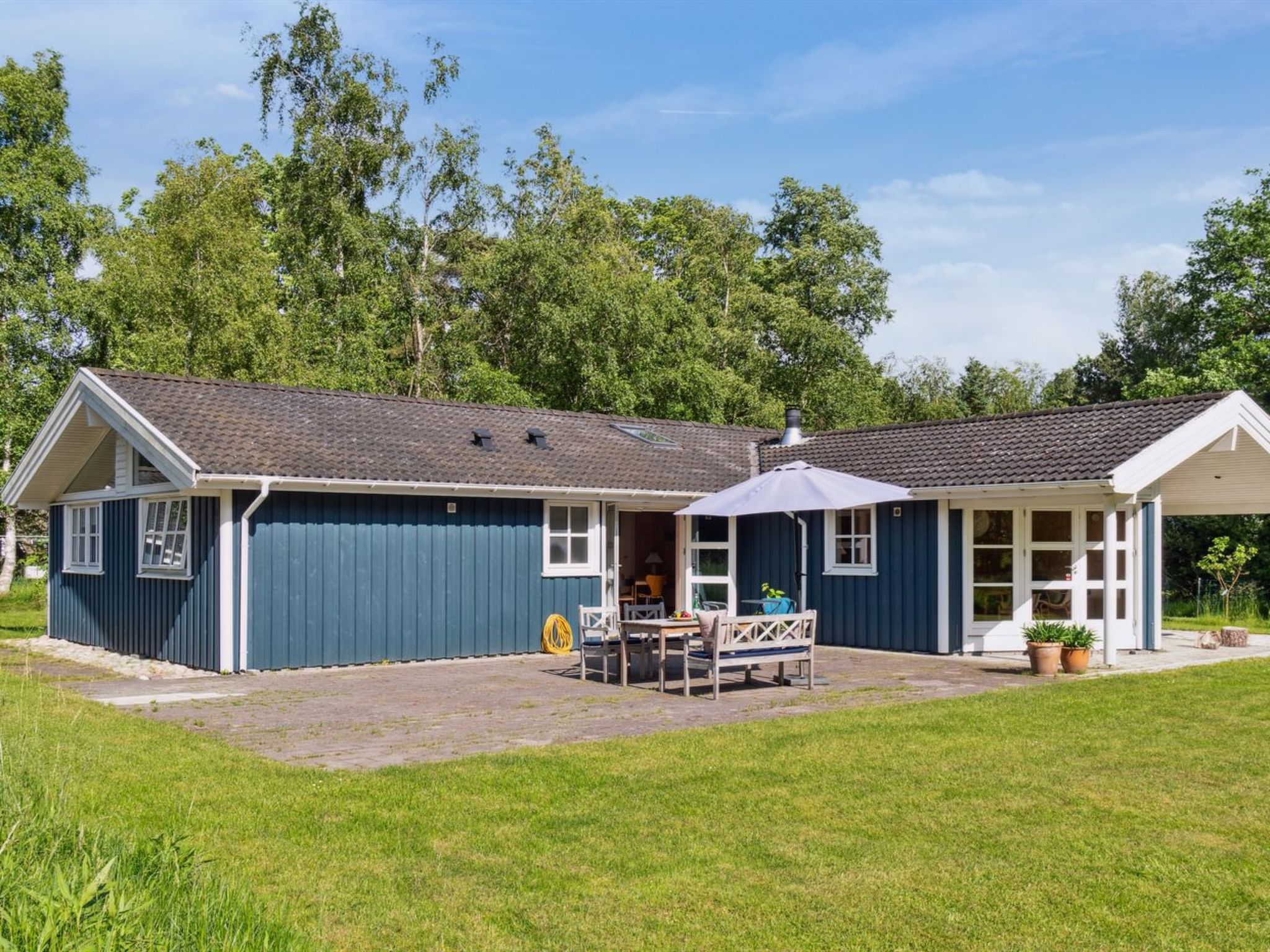 "Launo" - 1.1km to the fjord - Buiten