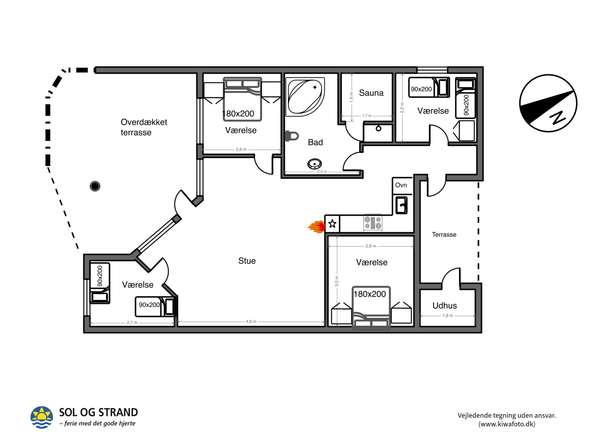 "Guja" - 250m from the sea