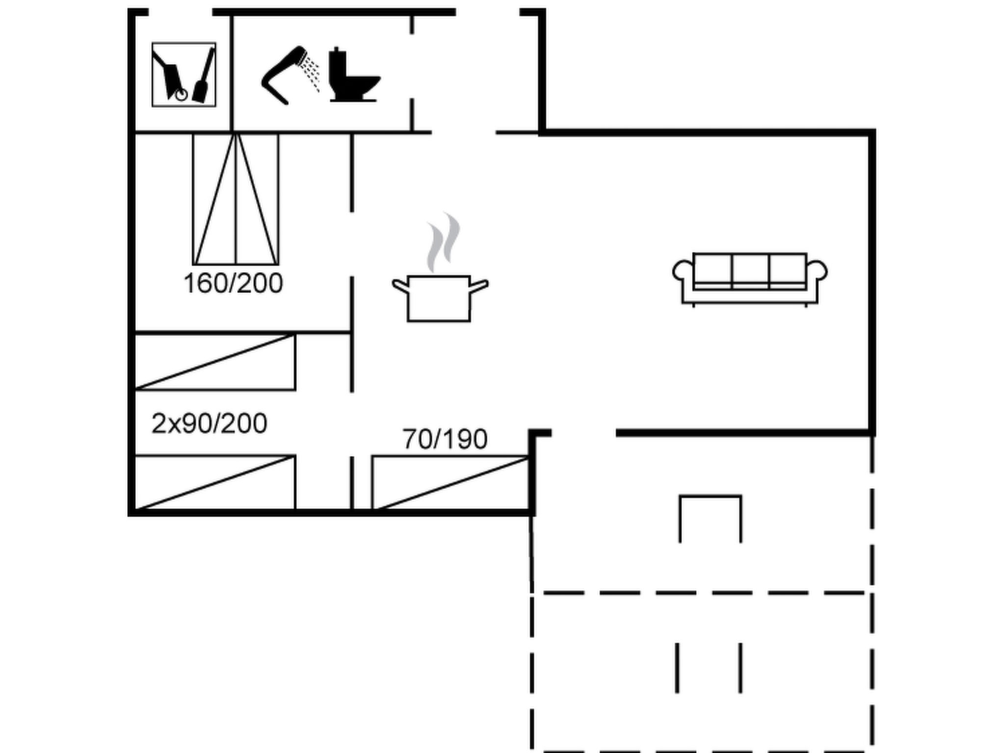 "Fulk" - 150m from the sea