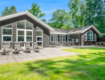Luxe vakantiehuis Patrice in Strøby – 300m van zee met privézwembad en sauna - thumbnail 1