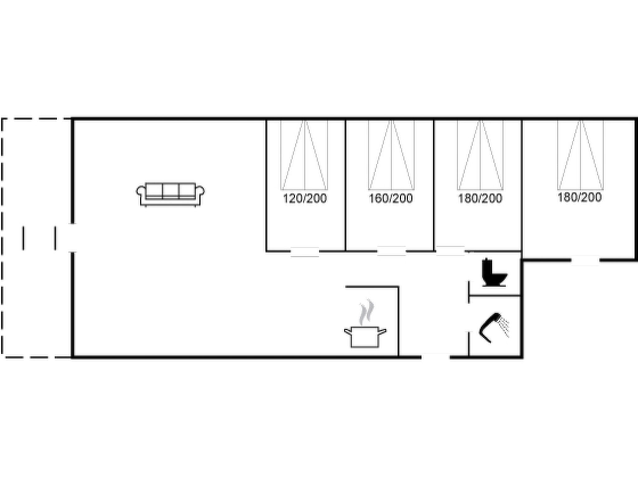 "Abel" - 250m from the sea