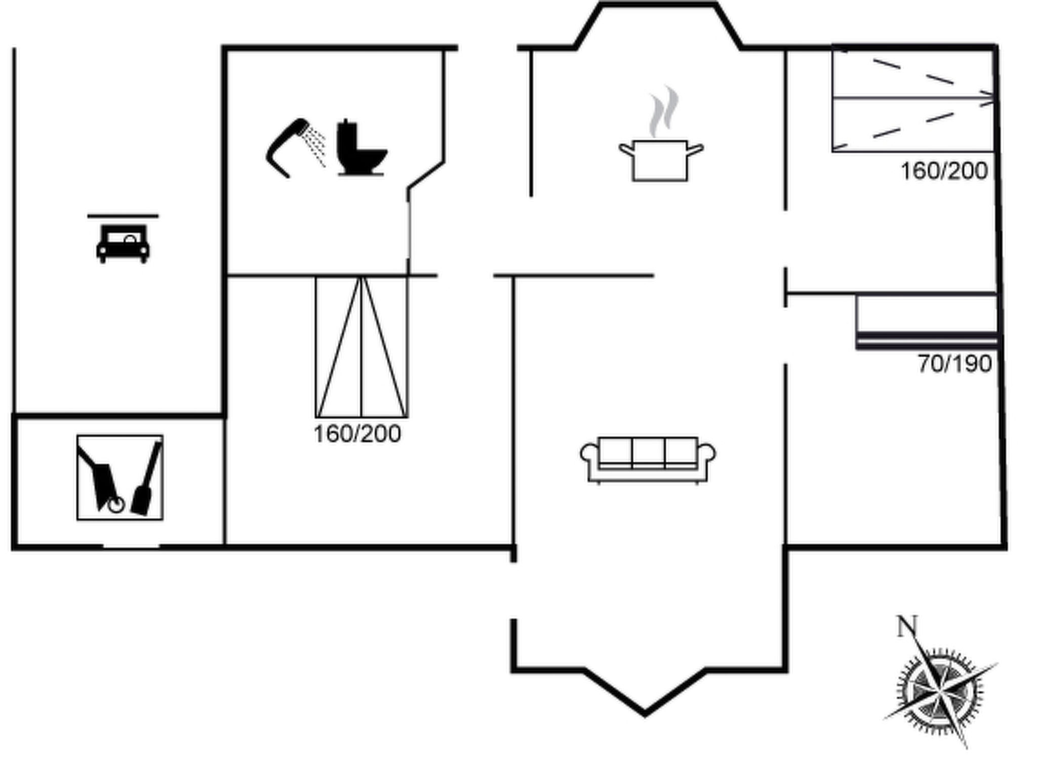 "Asvalde" - 200m to the fjord