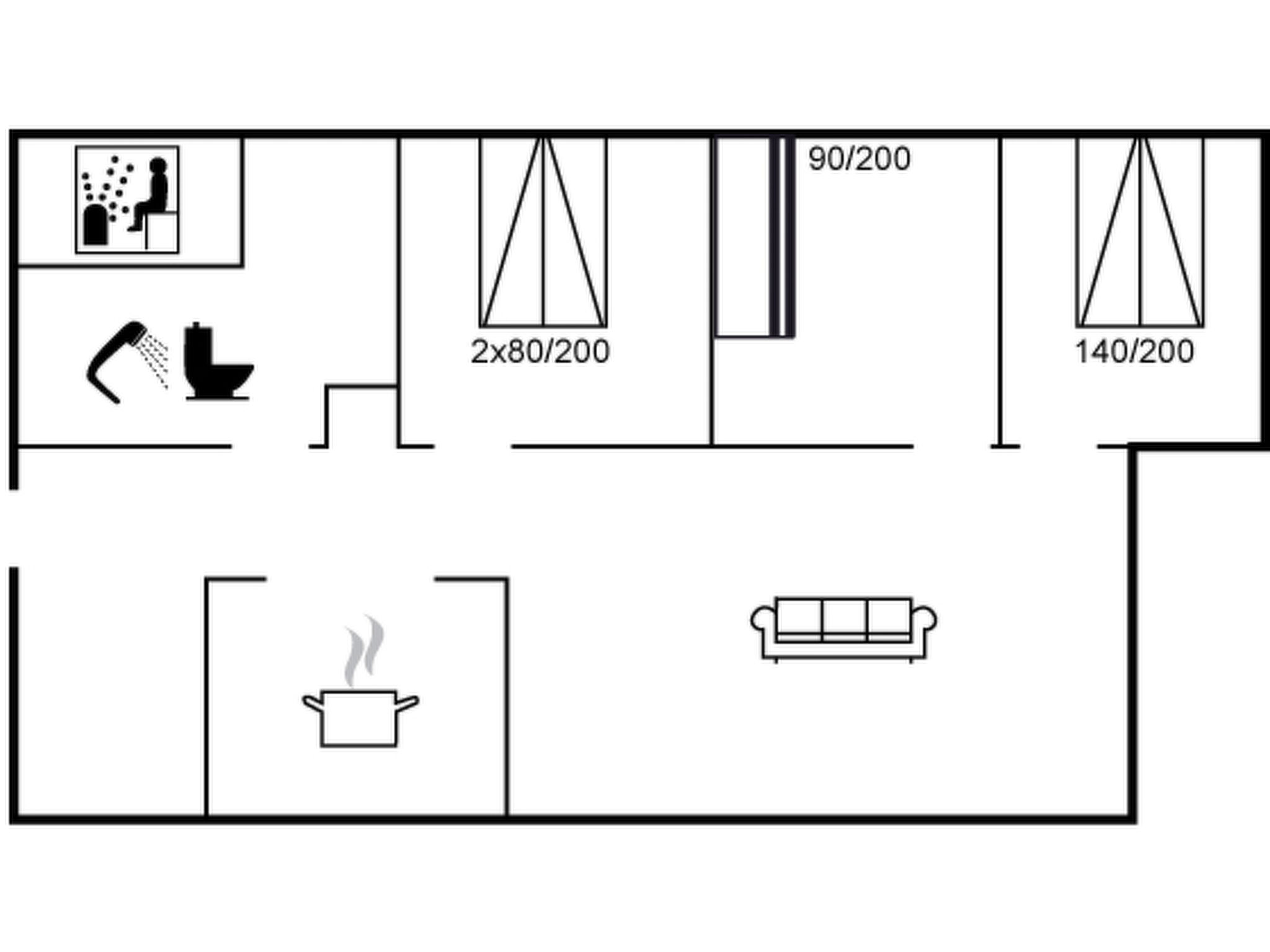 Maison "Evangelia" - 1.2km from the sea – Plan, photo 28 sur 28
