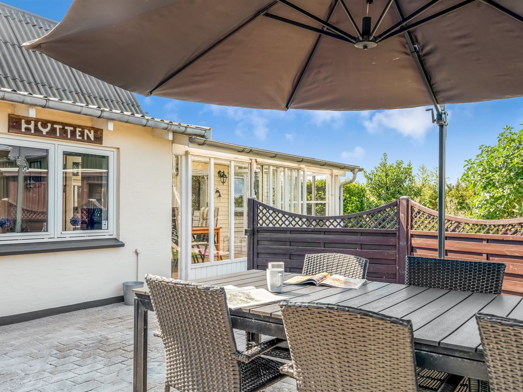 "Anneke" - 1.3km from the sea-Dehors