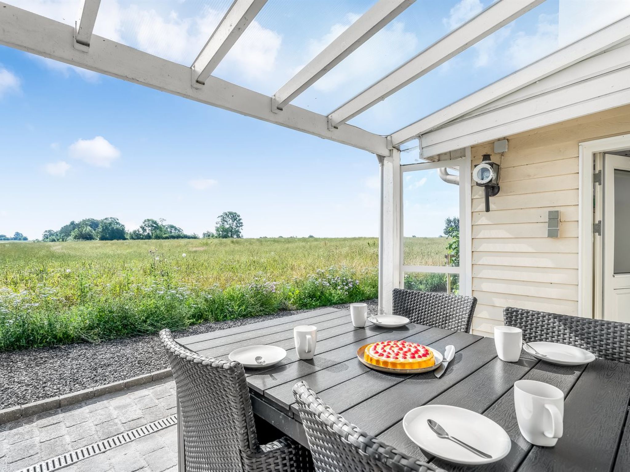 "Anneke" - 1.3km from the sea-Dehors