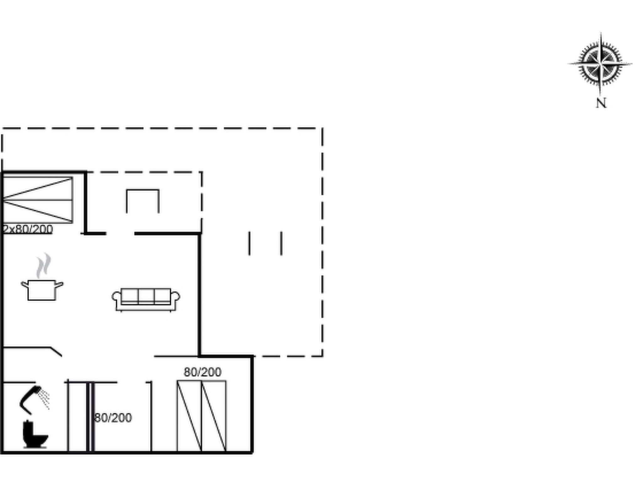"Aase" - 950m from the sea - Binnen