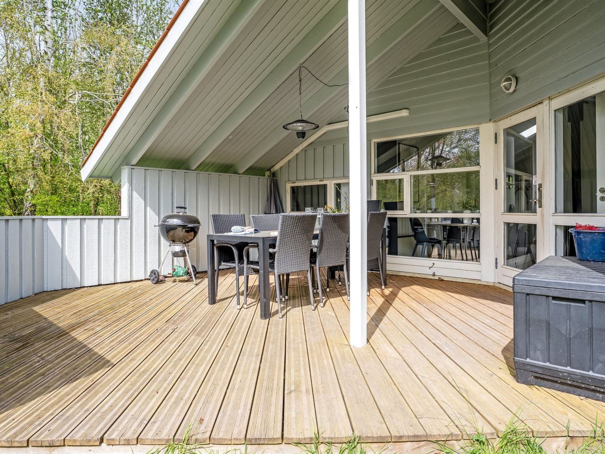 "Bjart" - 1.5km from the sea-Dehors