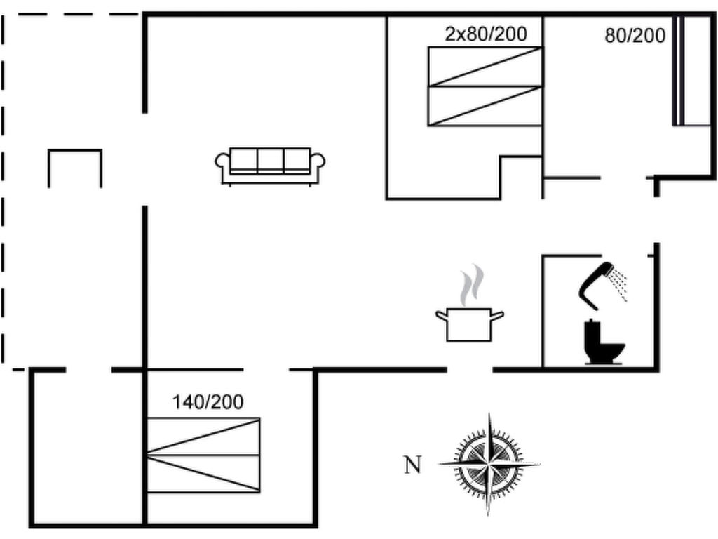Vakantiehuis Krum in Denemarken