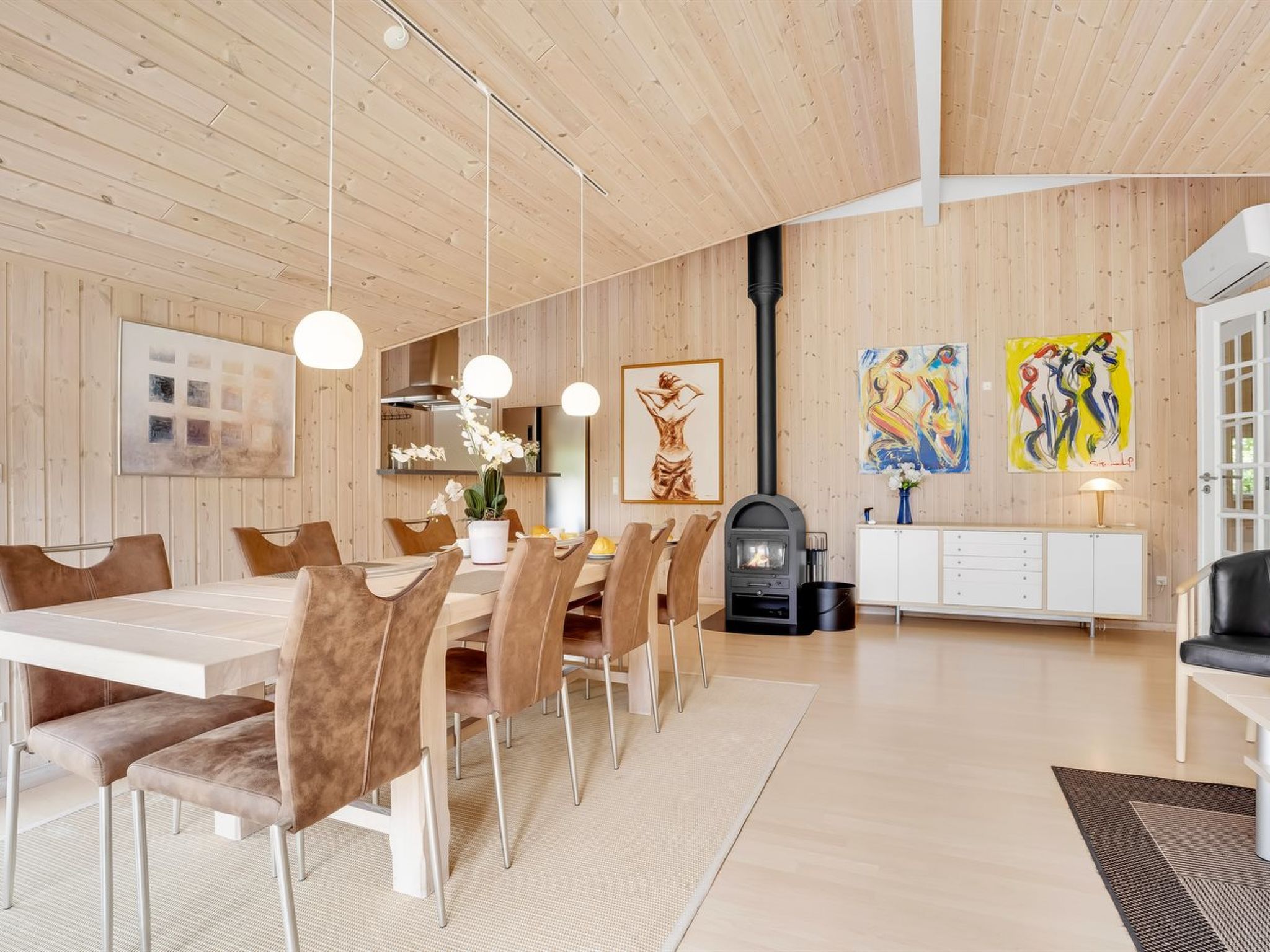 "Gudlaug" - 1km from the sea - Binnen