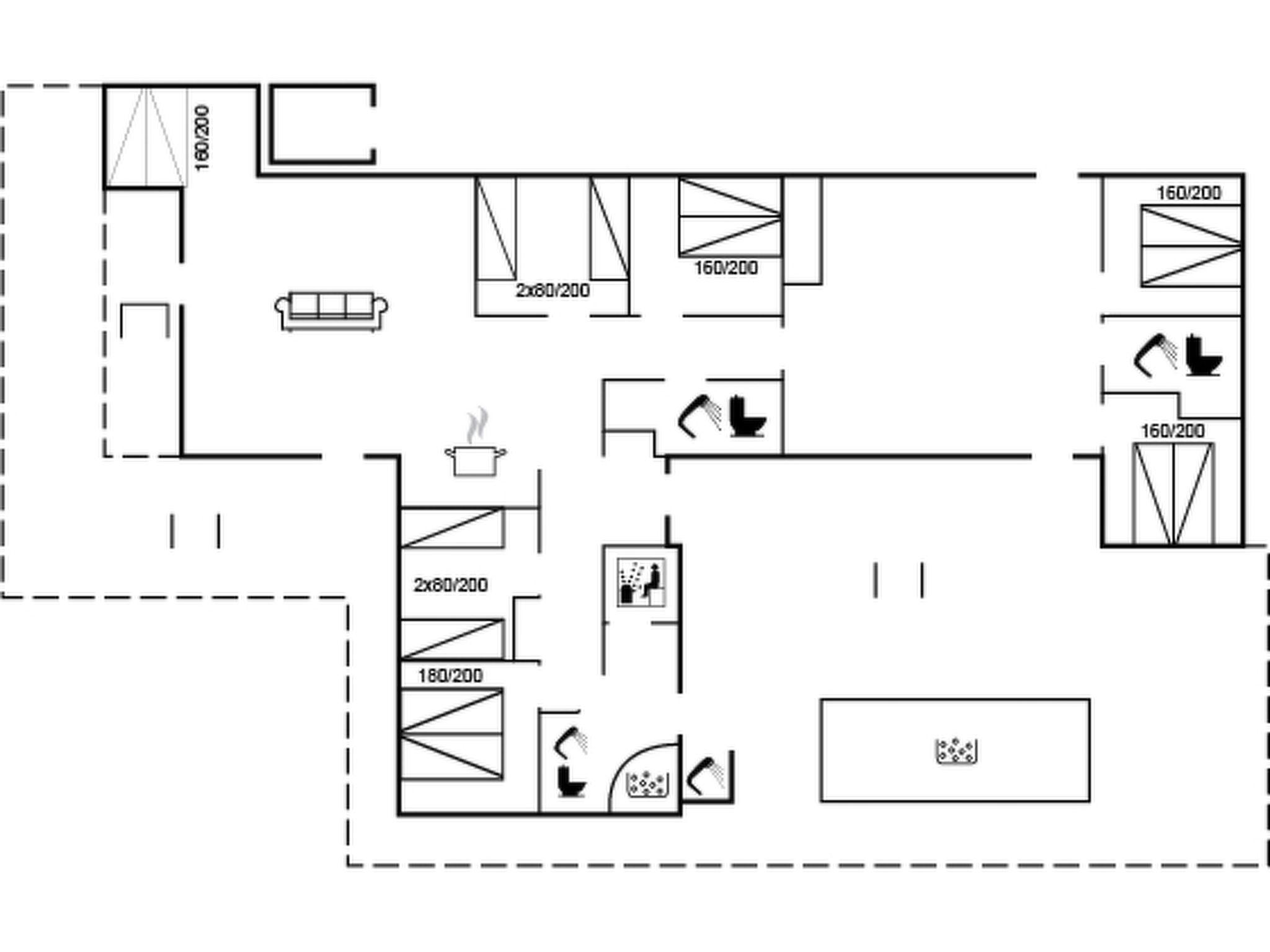 "Bernadine" - 500m from the sea-Inside