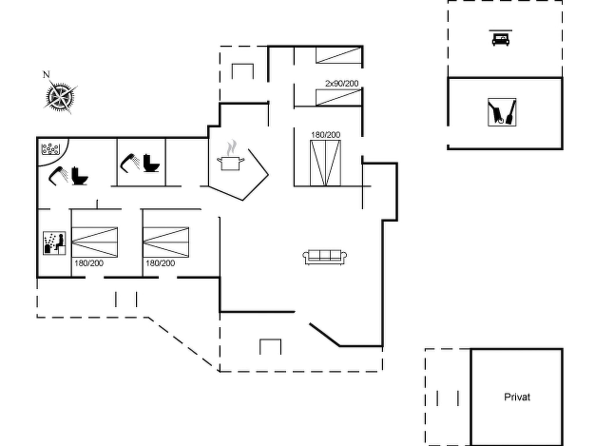 Maison "Hollie" - 75m from the sea – Plan, photo 24 sur 24