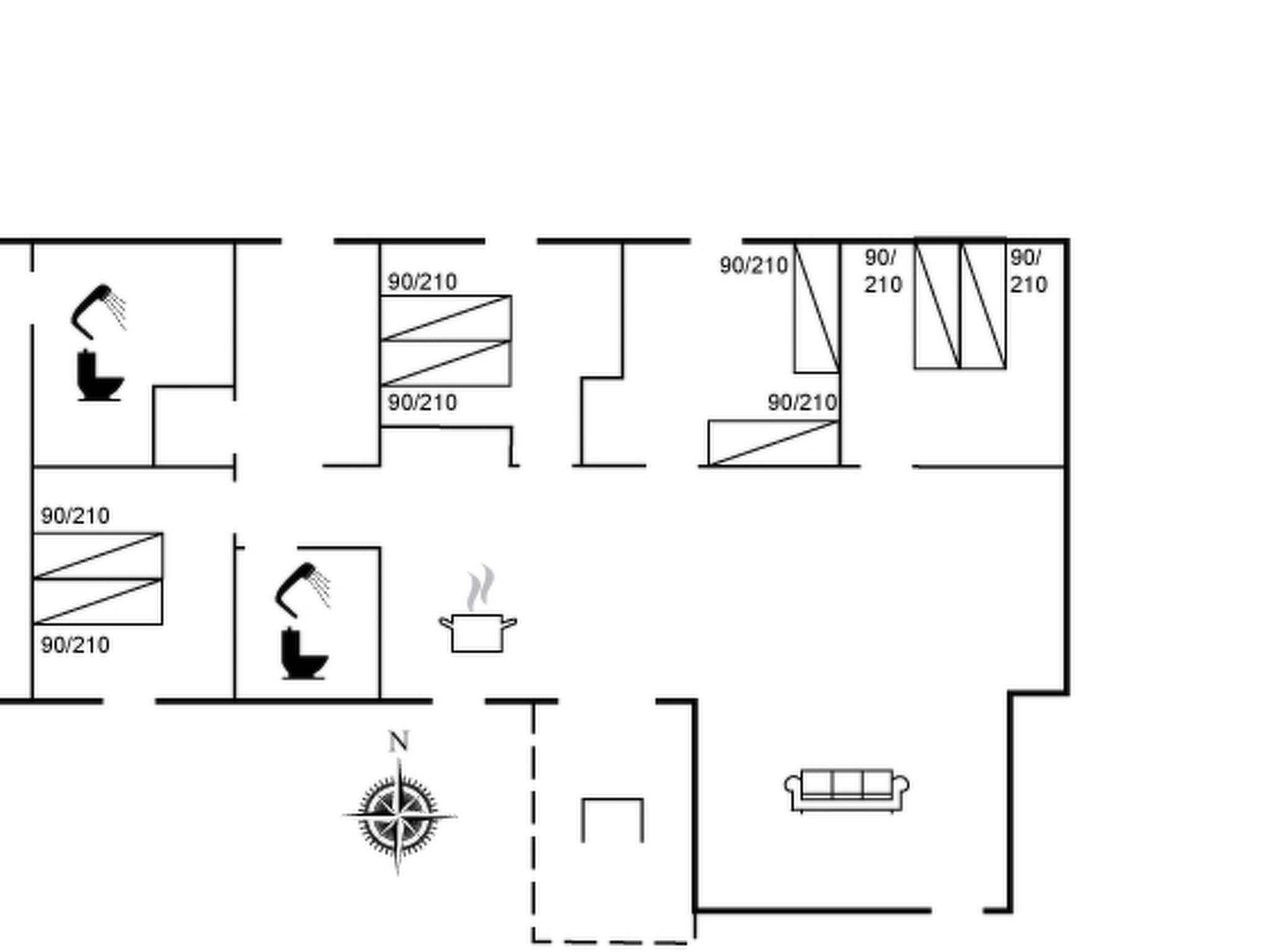 "Frudde" - 500m from the sea