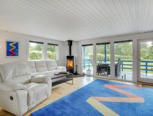 Vrijstaande bungalow Trixie nabij strand Gedser, tuin van 1324 m² - thumbnail 2