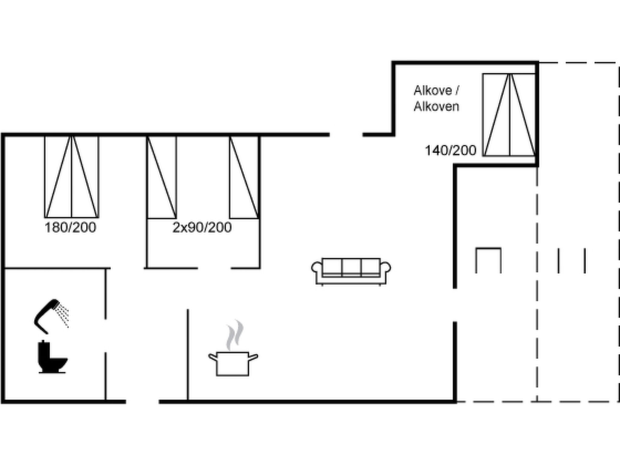 "Jelke" - 50m from the sea - Inside