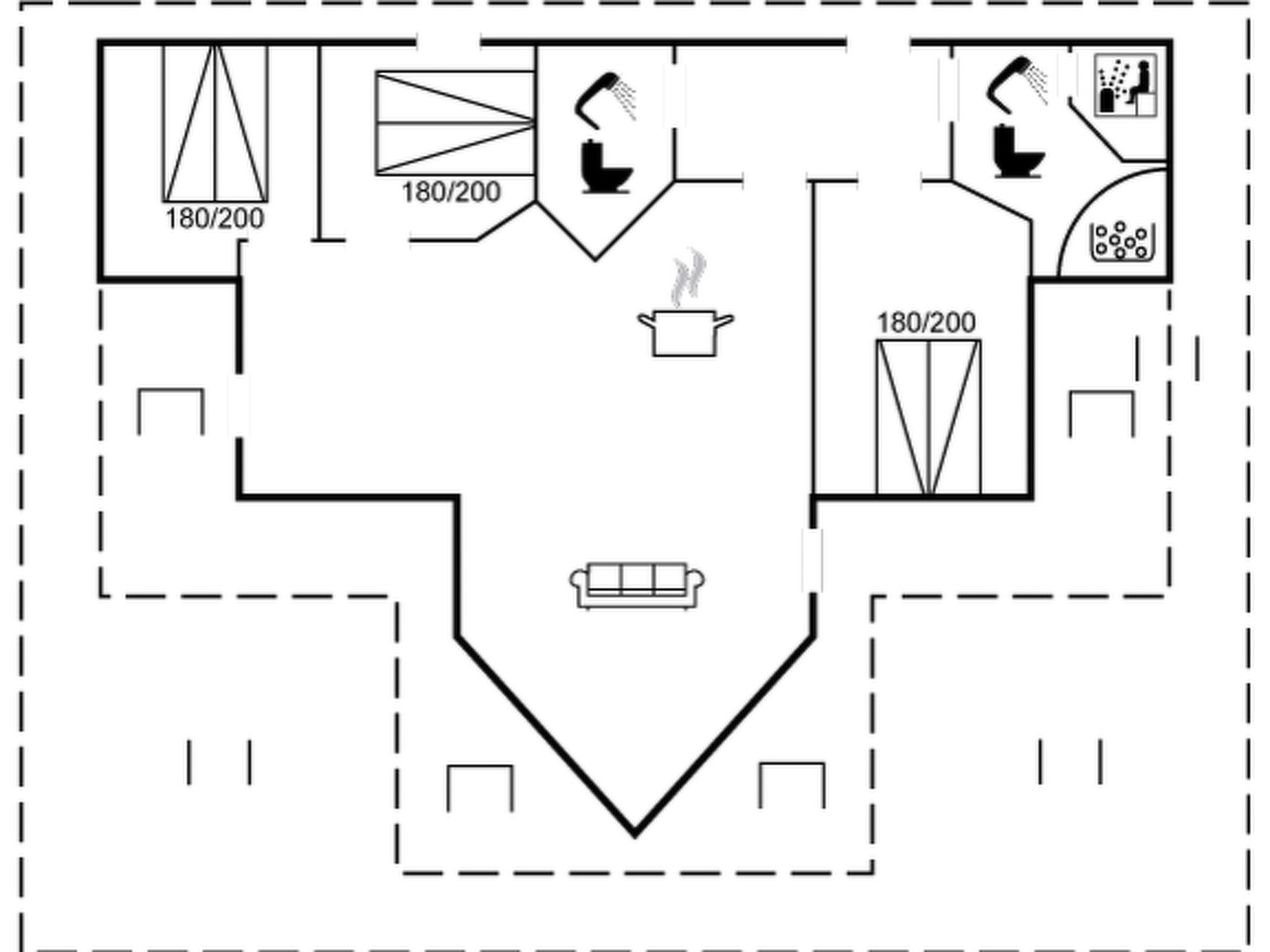 "Groa" - 50m from the sea-Binnen