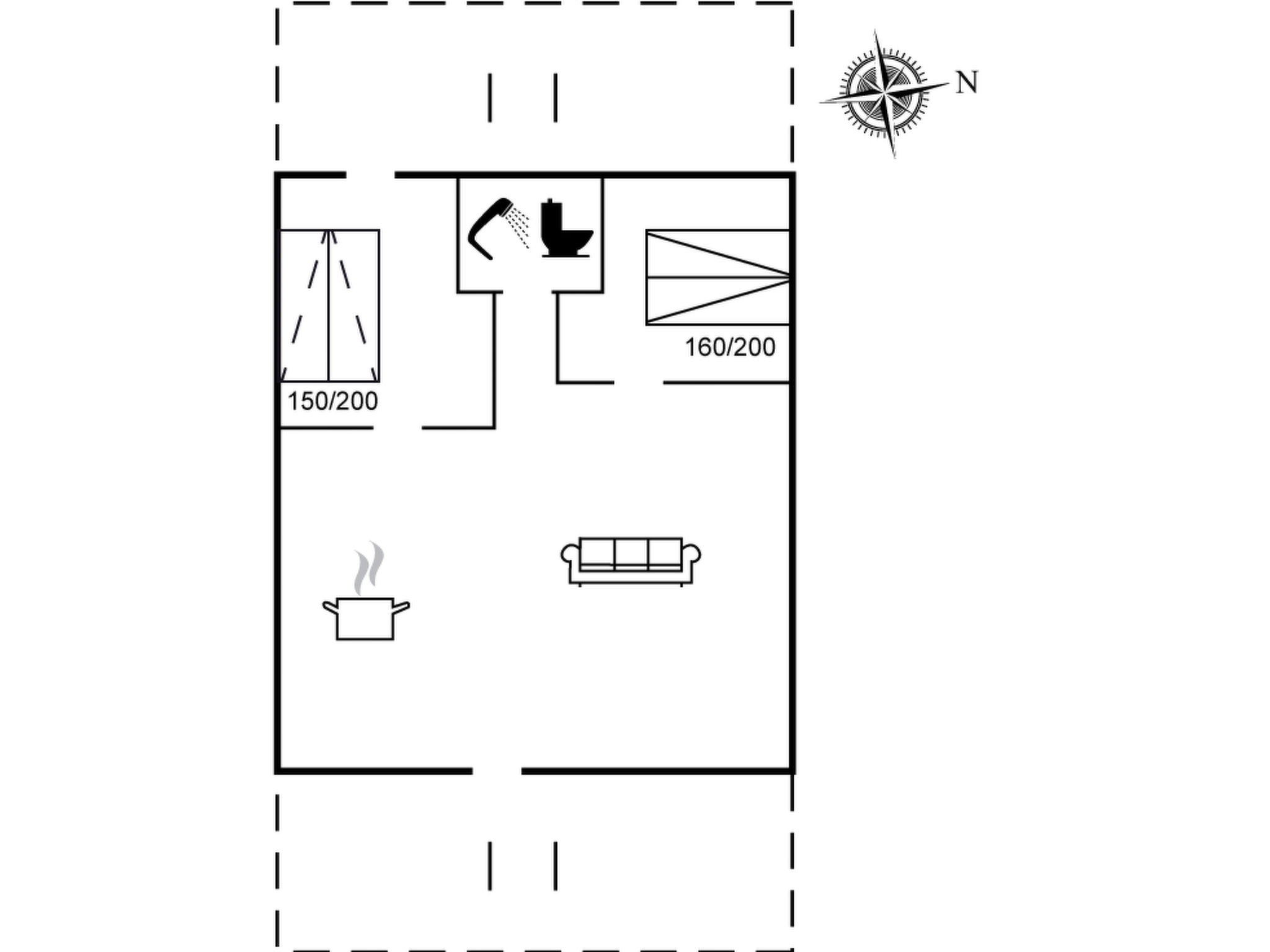Maison "Arise" - 700m from the sea – Plan, photo 21 sur 21