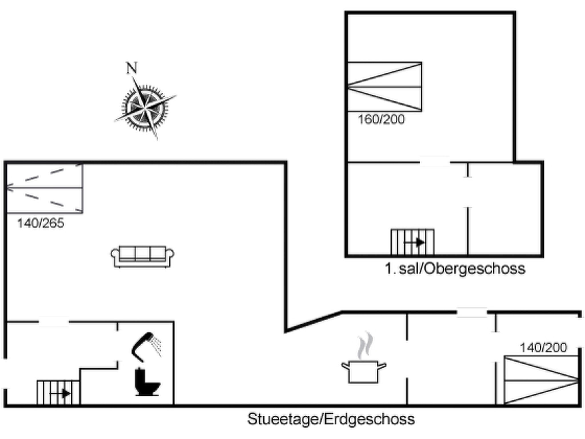 Maison "Bisera" - 3km from the sea – Plan, photo 15 sur 15