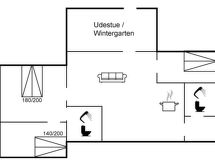 Hattie – Vrijstaande woning op 100 meter van de Deense kust in Dannemare - thumbnail 2