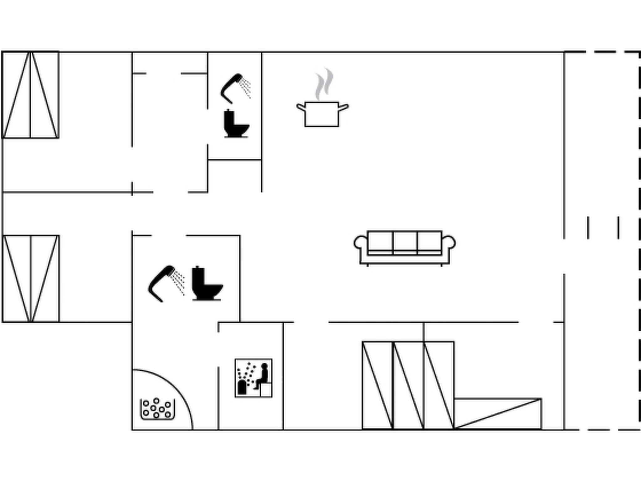 Maison "Alvina" - 45m from the sea – Plan, photo 23 sur 23