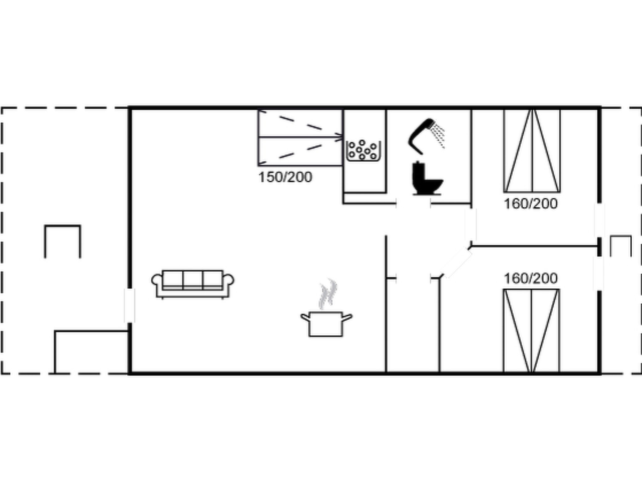 "Allyson" - 450m from the sea-Inside