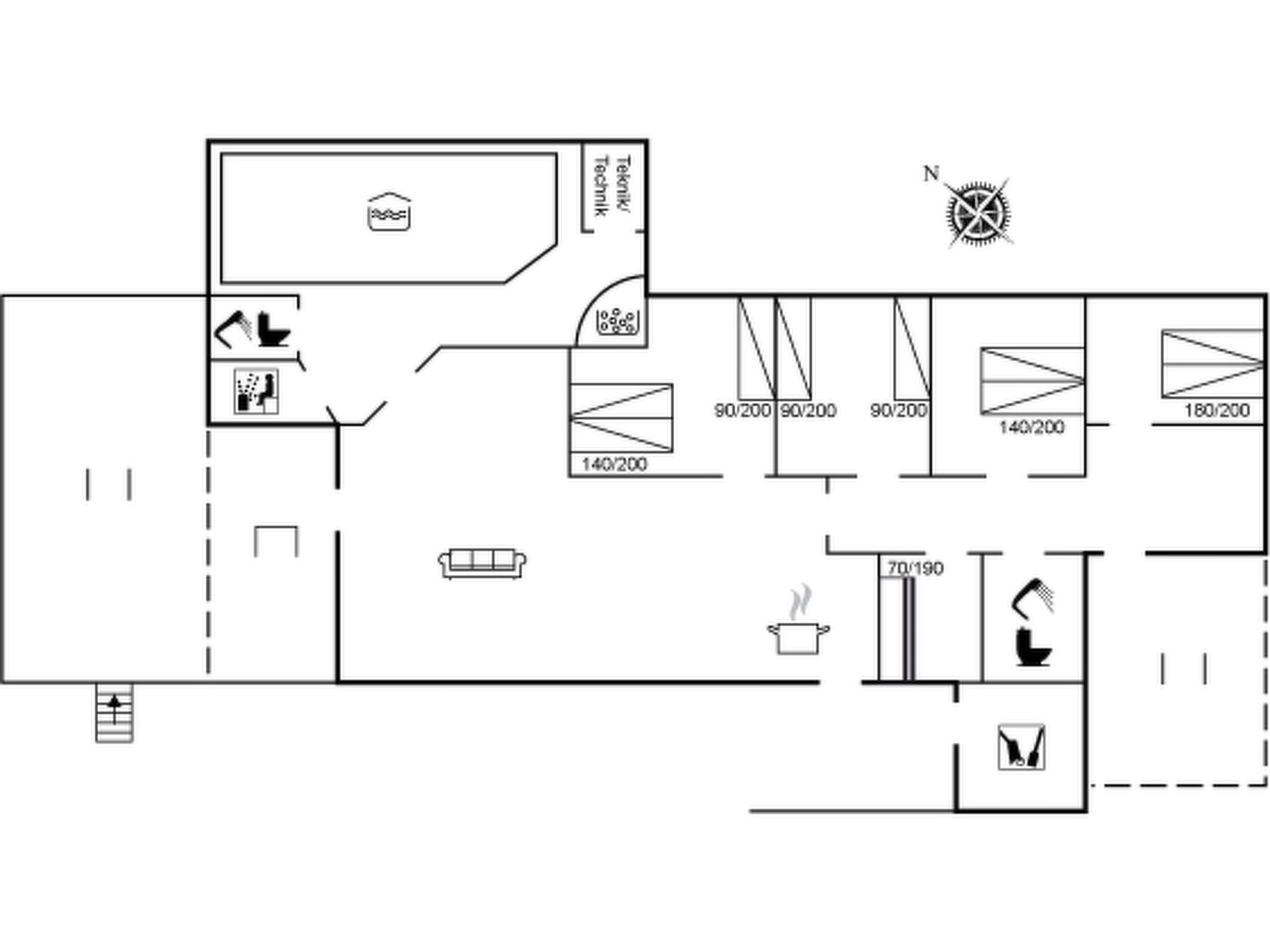 "Maylin" - 350m from the sea - Dedans
