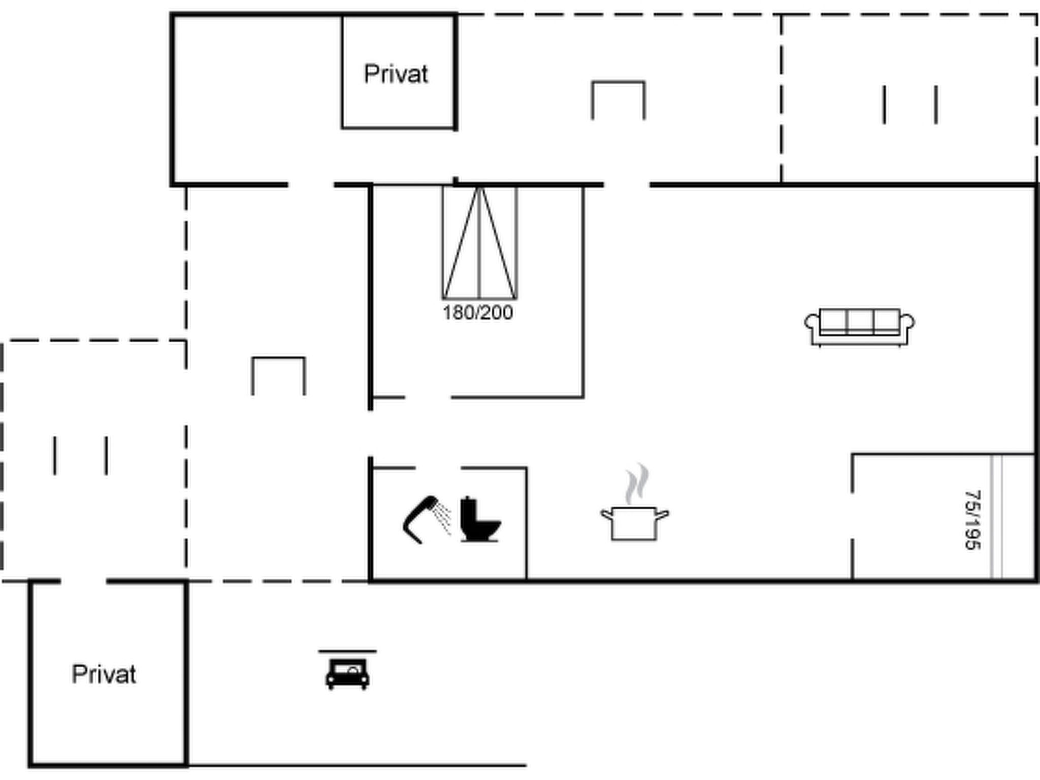 "Sada" - 30m from the sea-Binnen