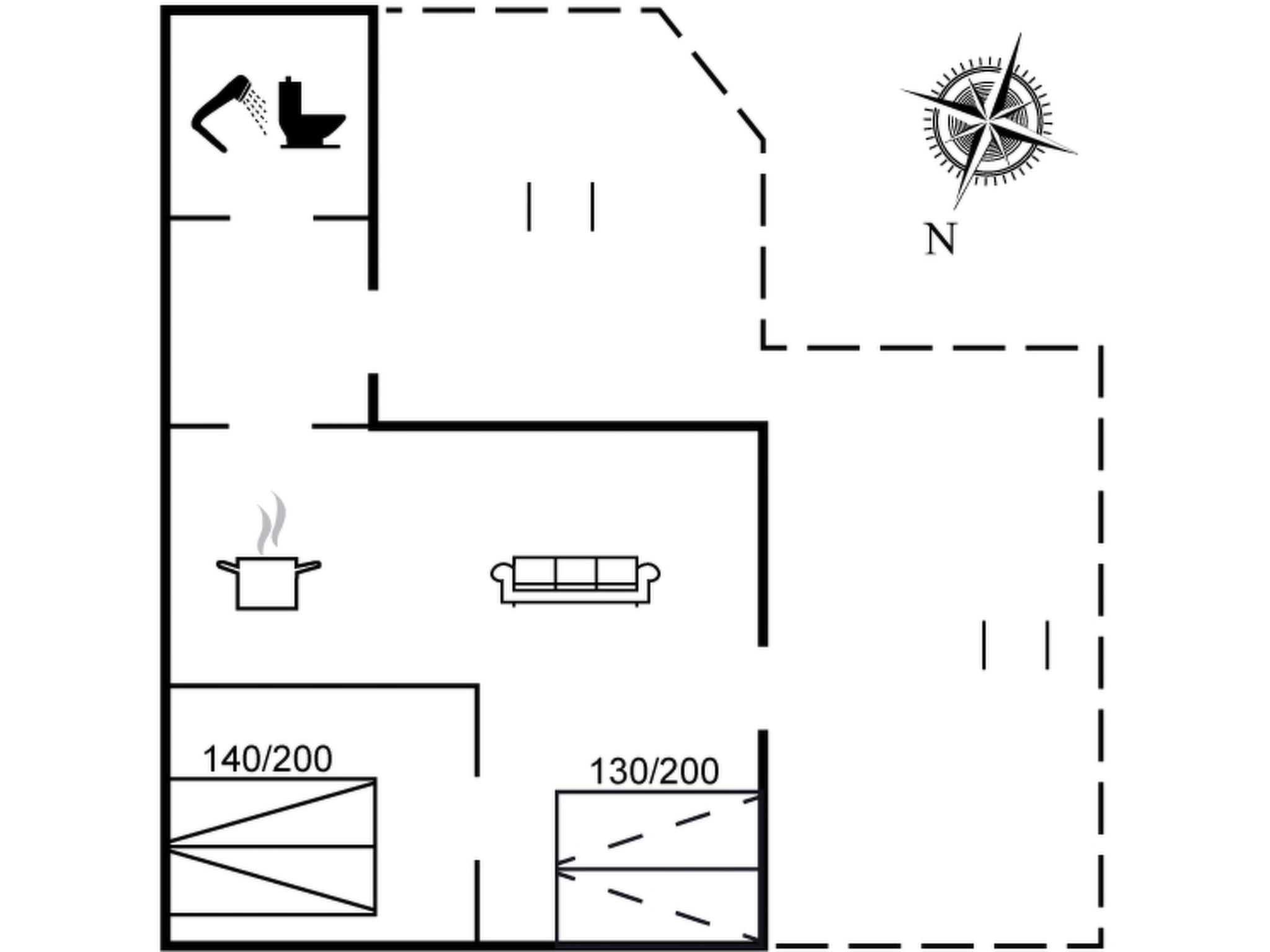 Maison "Quanna" - 50m from the sea – Plan, photo 24 sur 24