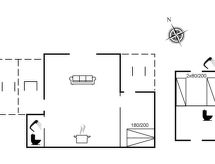 Knusse studio aan zee in Otterup – zandstrand op 5 meter - thumbnail 2