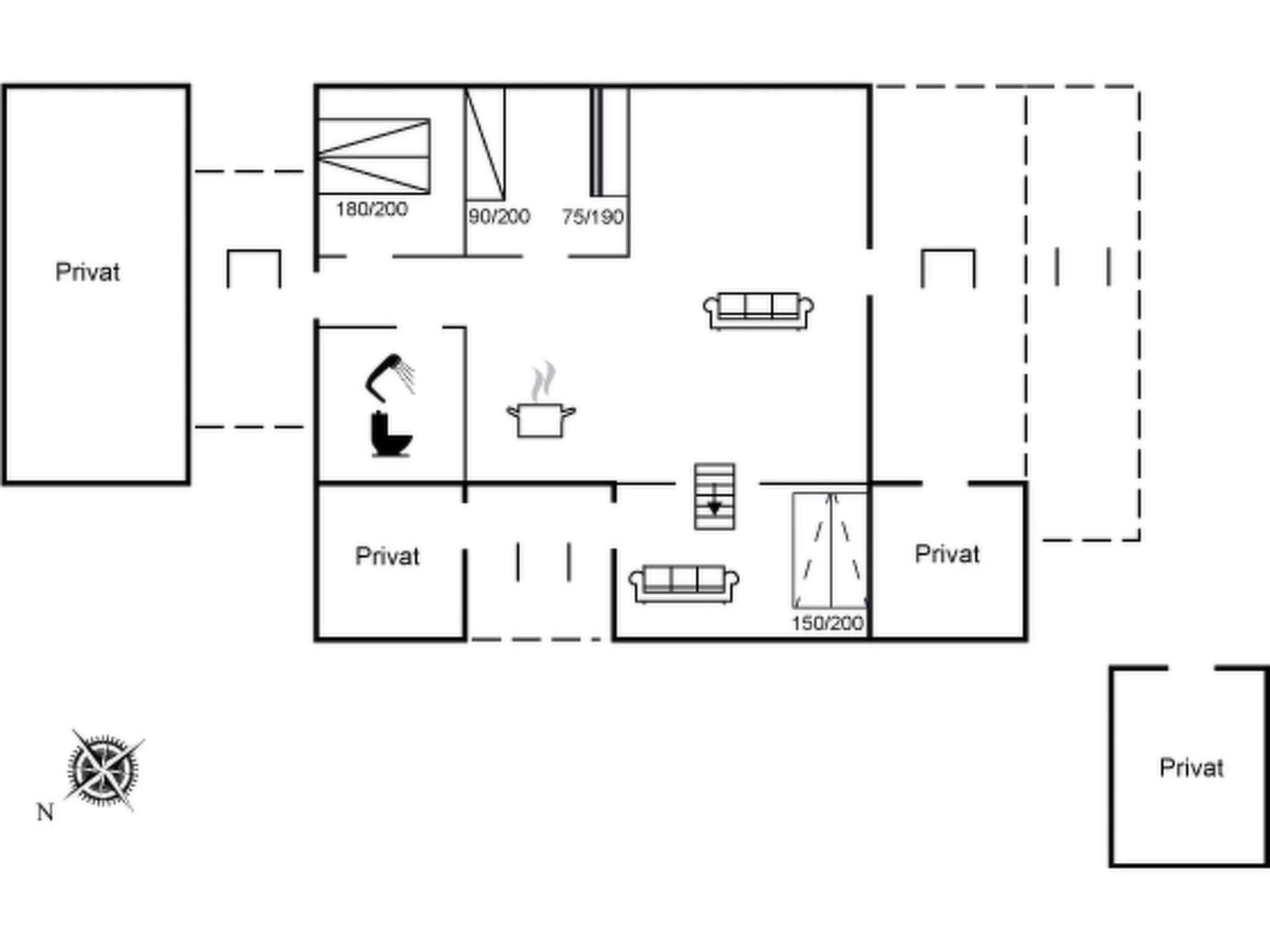 "Roald" - 320m from the sea