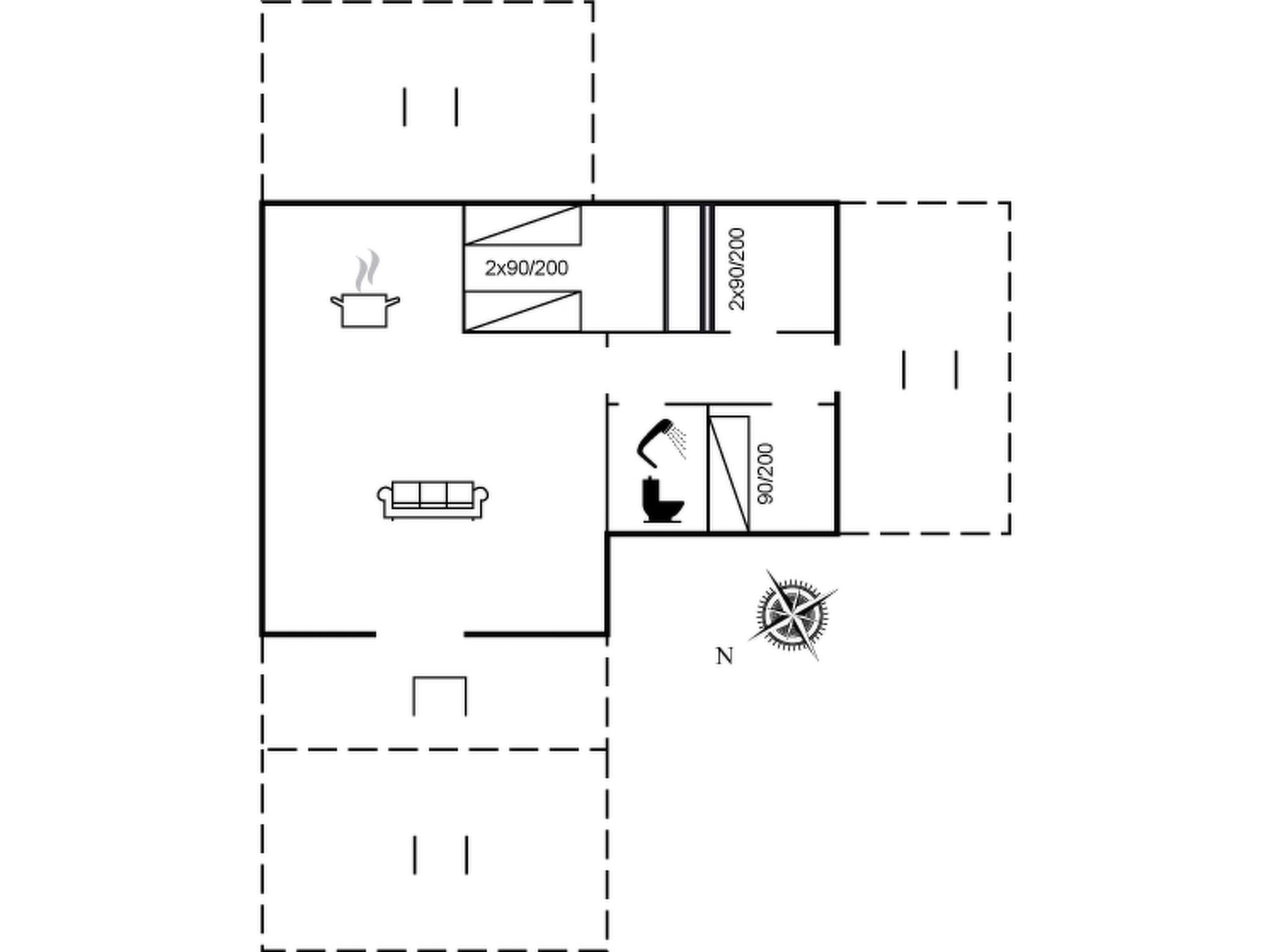 "Allin" - 350m from the sea