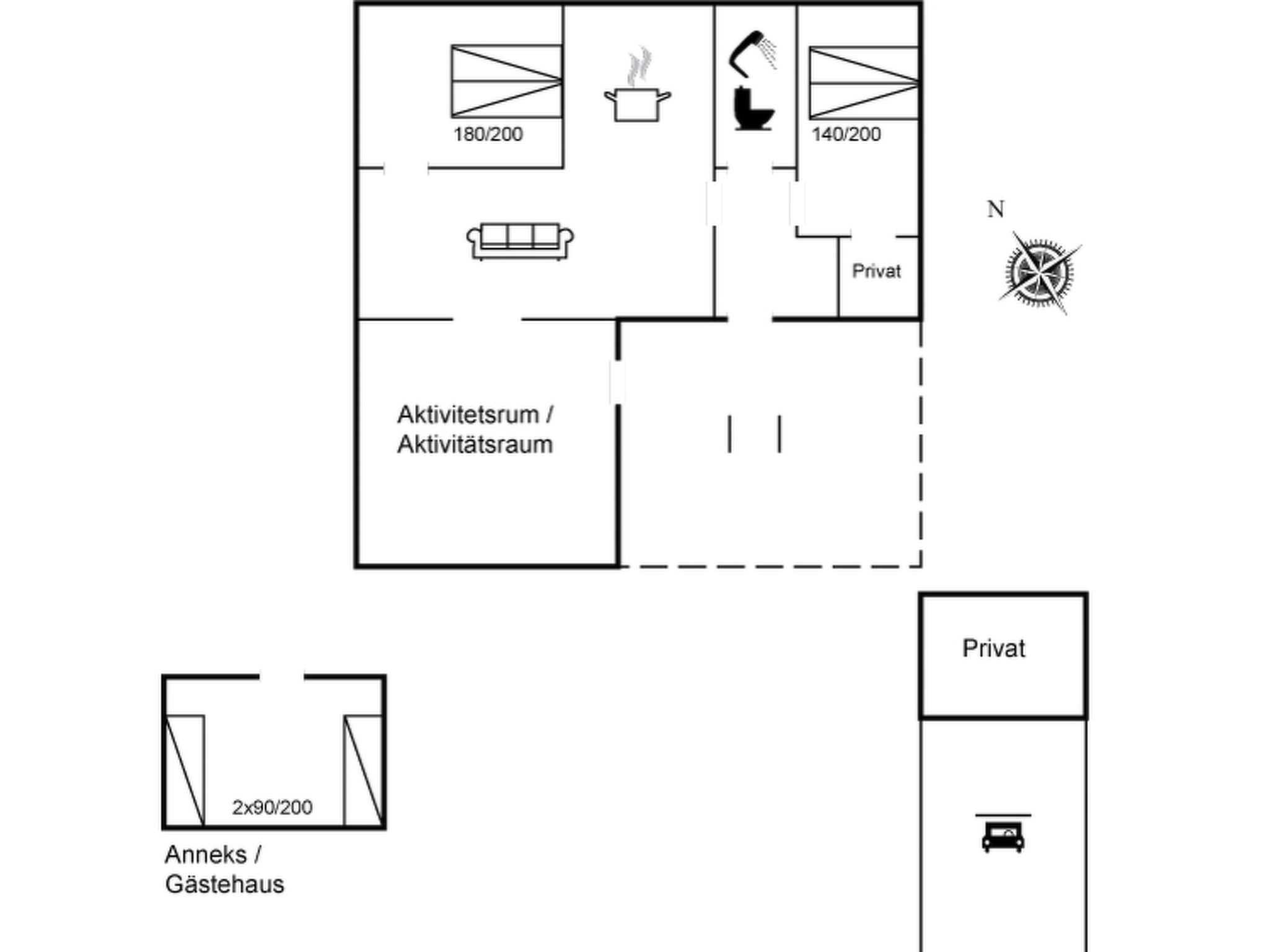 "Solvejg" - 280m from the sea-Drinnen