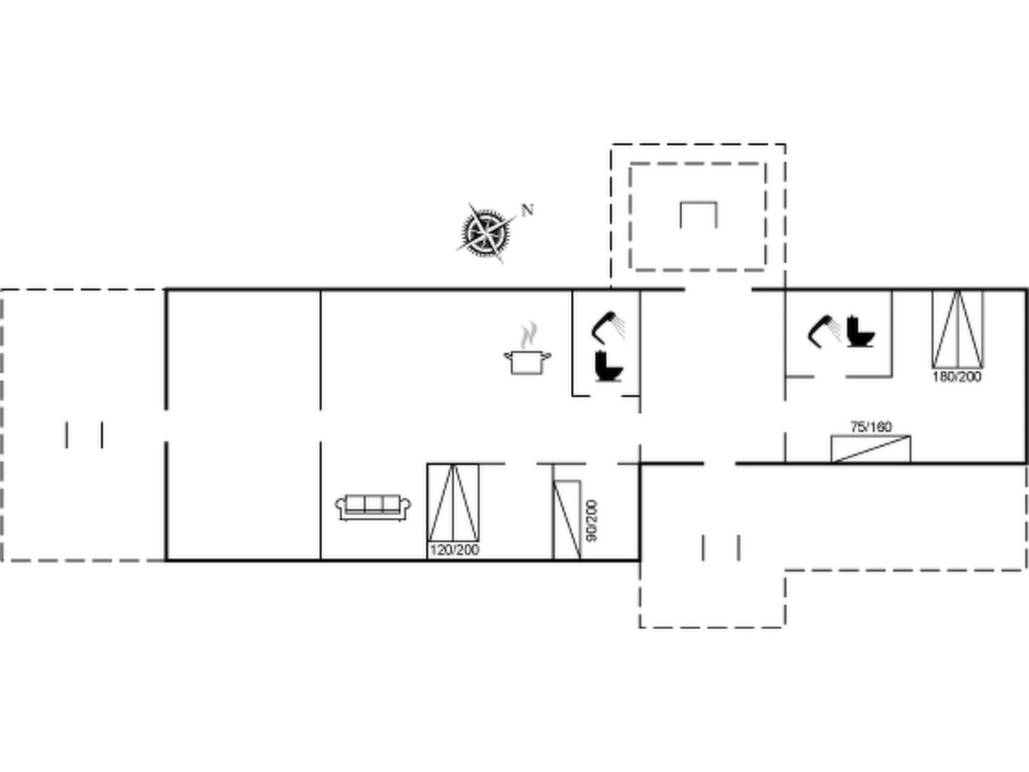 "Edeltraud" - 100m from the sea-Drinnen